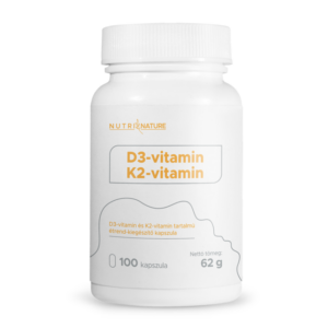 D3 + K2 Vitamin – Nutri Nature – 100 db